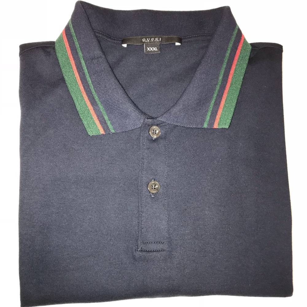 Gucci Polo - Navy Blue